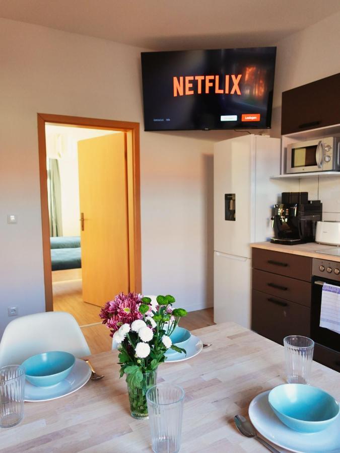 Luvono Apartments - 2 Schlafzimmer / Netflix / Disney+ Magdeburg Exterior foto